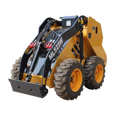 agriculture machinery equipment 25hp 4wd farm tractor/skid steer loader with many attachments for sale