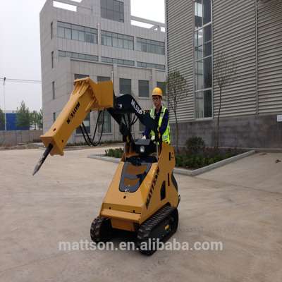 High Performance Multi-function Small Crawler Loader for Sale