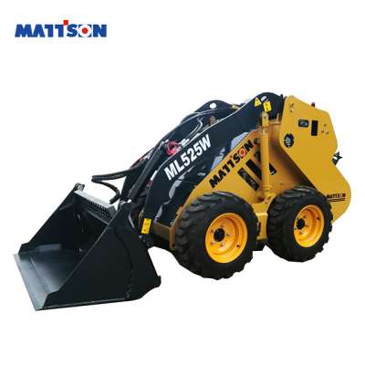 2018 China Brand Wholesale Mini Track Crawler Skid Steer Loader for demolition contractors